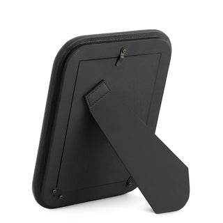 Picture Frame Elvane black leather set of 2