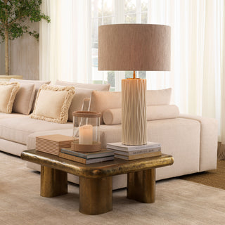 Box Elvane tan leather