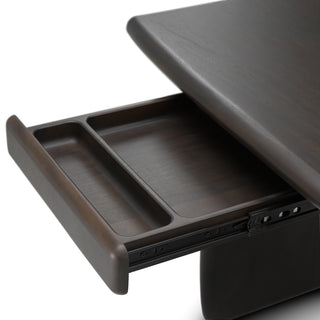 Desk Windsor mahogany wood coffee finish