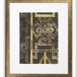 Print Trellis Pattern by Ethan Harper I set of 2