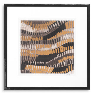 Print Metallic Undulation by June Erica Vess set of 2