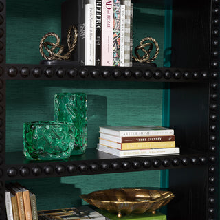 Vase Avoir turquoise green glass