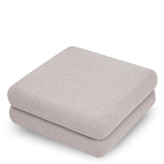OutdooModular Sofa Malaga mauritius light grey - Ottoman