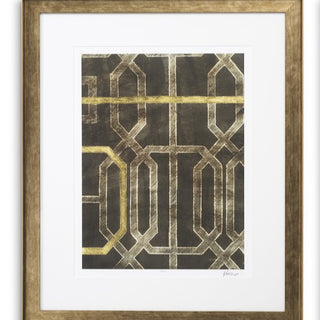 Print Trellis Pattern by Ethan Harper II set of 2