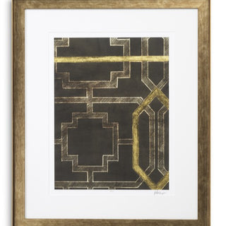 Print Trellis Pattern by Ethan Harper II set of 2