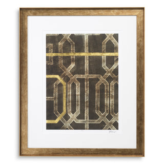 Print Trellis Pattern by Ethan Harper II set of 2