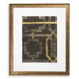 Print Trellis Pattern by Ethan Harper II set of 2