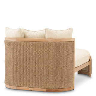Outdoor Daybed Marenzo natural teak faux rattan incl
arden natural cushions