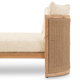Outdoor Daybed Marenzo natural teak faux rattan incl
arden natural cushions