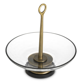 Bowl Opio vintage brass finish