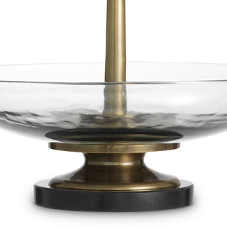 Bowl Opio vintage brass finish
