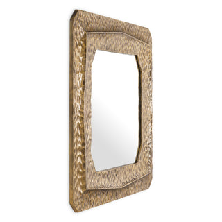 Mirror Thatcher vintage brass finish
