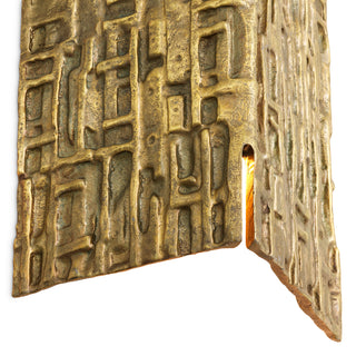 Wall Lamp Esmond vintage brass finish