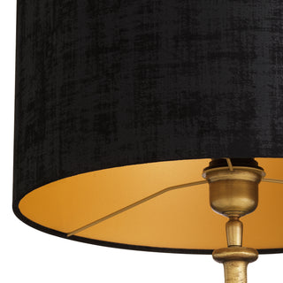 Table Lamp Rosetti vintage brass finish incl shade