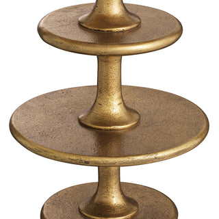 Table Lamp Rosetti vintage brass finish incl shade