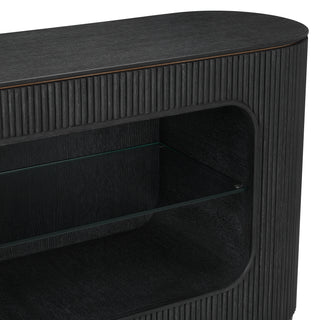 Dresser Bogota charcoal grey oak veneer