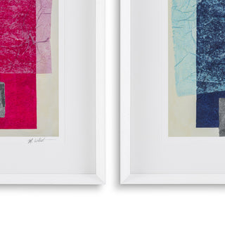 Prints Paper Colorfields by Michael Willett set of 2