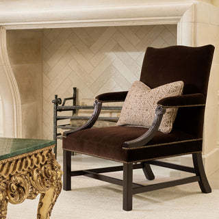 Cushion Frieze Rectangular jacquard beige
