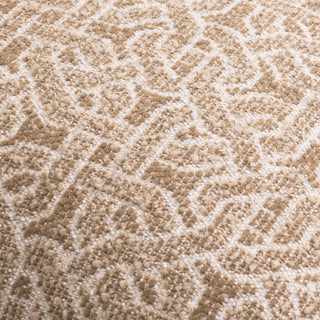 Cushion Frieze Rectangular jacquard beige