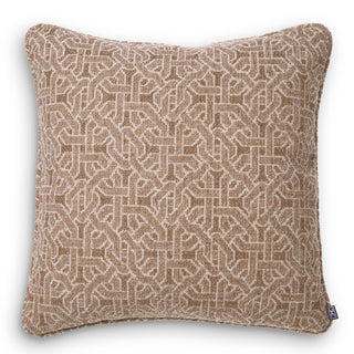 Cushion Frieze L jacquard beige