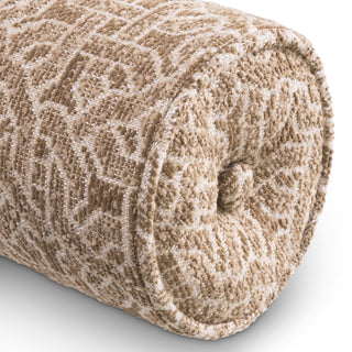 Cushion Amarante frieze jacquard beige