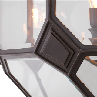 CDJ Lantern Olympia L bronze highlight finish