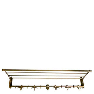 Coatrack Arini antique brass finish