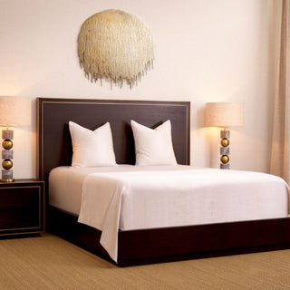 Nightstand Camelot brown oak veneer