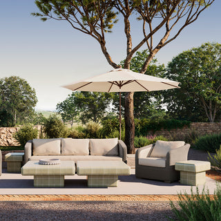 Outdoor Side Table Mateo light grey