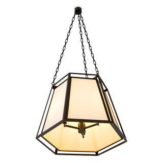 Pendant Moreno black finish
