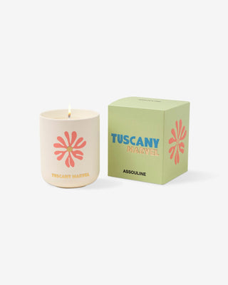 Tuscany Marvel - Candle and Book Gift Set