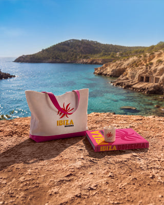 Ibiza Bohemia - Tote, Candle & Book Gift Set