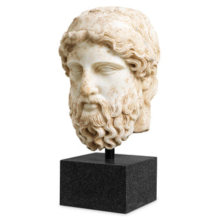 Bust Hermes marble antique look