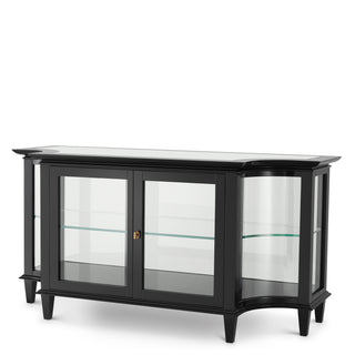 Console Table Gala waxed black finish