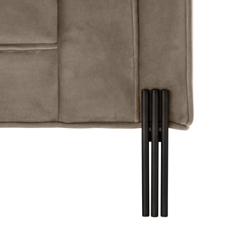 Chair Sienna savona greige velvet