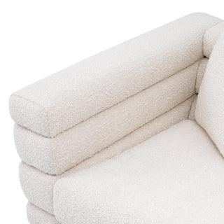 Chair York bouclé cream
