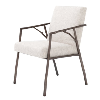 Dining Chair Antico medium bronze finish loki natu