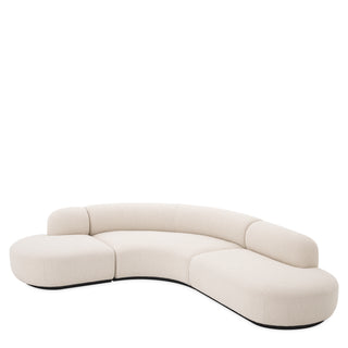Sofa Björn L bouclé cream