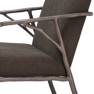 Dining Chair Antico medium bronze finish abrasia