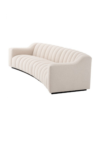Sofa Kelly L bouclé cream