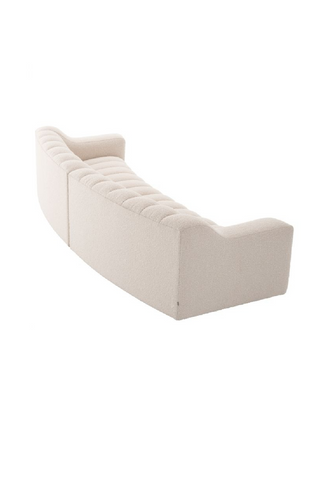 Sofa Kelly L bouclé cream