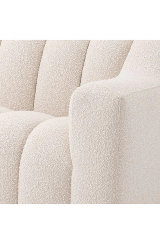 Sofa Kelly L bouclé cream