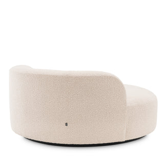 Sofa Björn Round bouclé cream