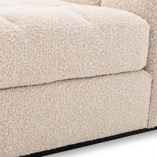 Modular Sofa Dean bouclé cream - Middle