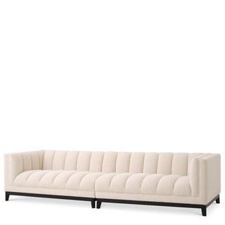 Sofa Ditmar bouclé cream L