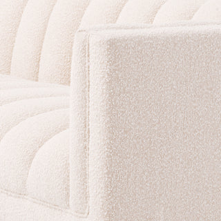 Sofa Ditmar bouclé cream L
