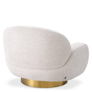 Swivel Chair Udine lyssa off-white