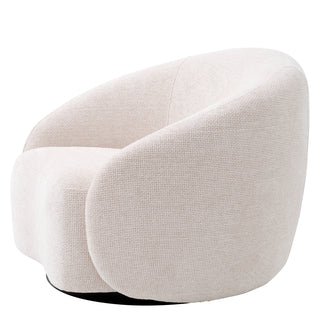 Swivel Chair Amore lyssa off-white