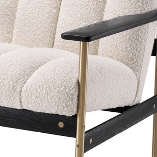 Chair Elan bouclé cream