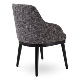 Dining Chair Costa with arm cambon black